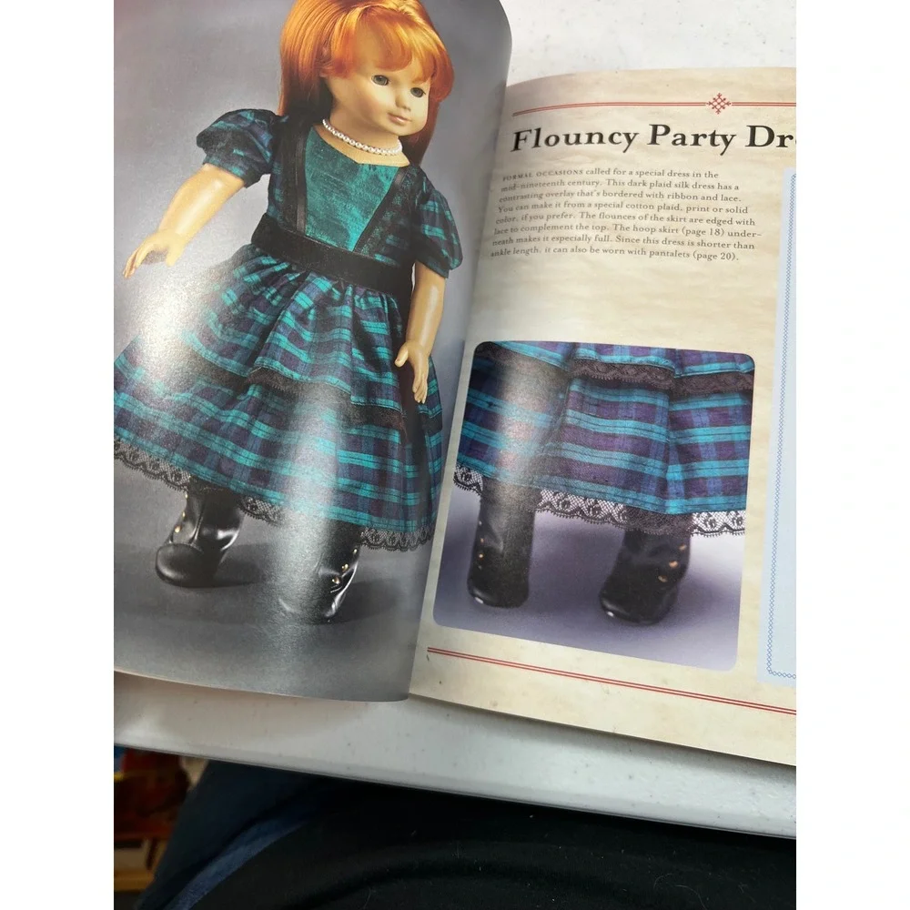 Heritage Doll Clothes Joan Hinds 18-Inch Doll Sewing Patterns Book with CD-ROM